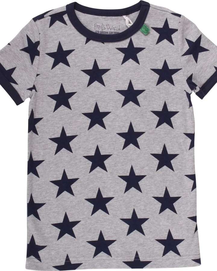 Star S/Sl T Boy Pale Greymarl 134
