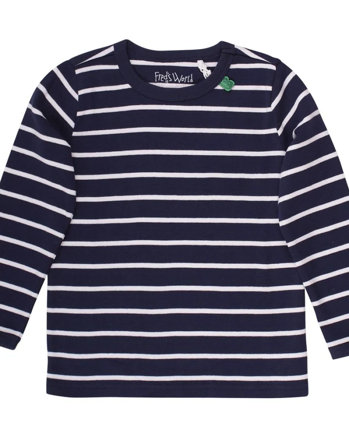 Stripe T Boy Baby Navy 68