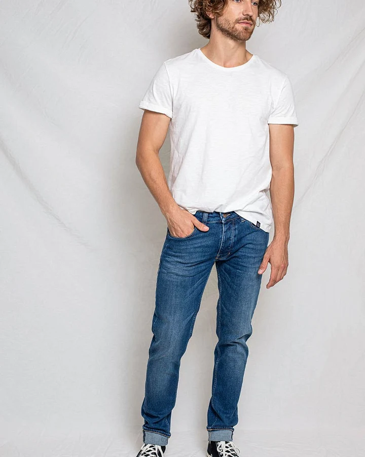 Jamie Slim Dark Blue 33/34
