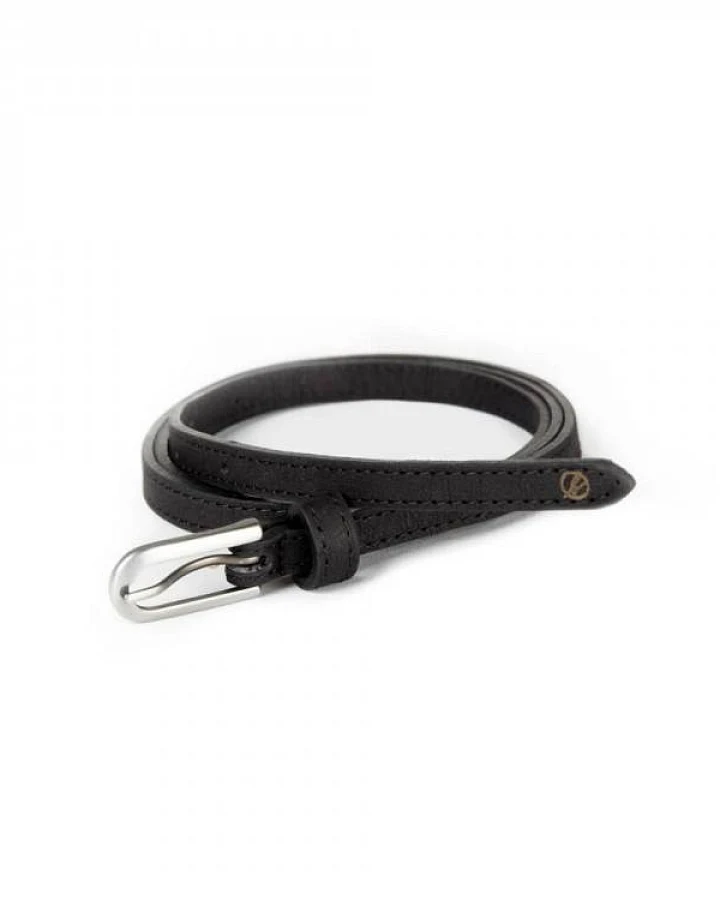 Jacroki® Gürtel Damen Schwarz 105cm