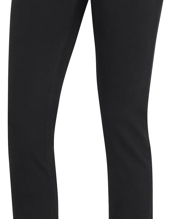Svenja Black-Black Slim Fit Medium Waist Jeans - Bio-Baumwolle 34