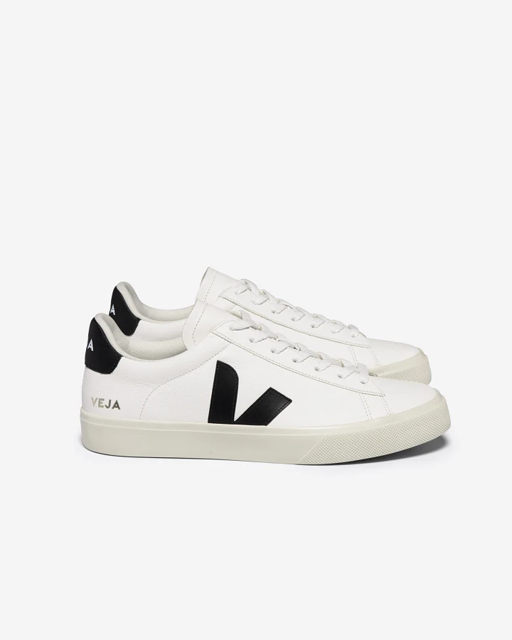 Campo Leather Extra-White Black 43