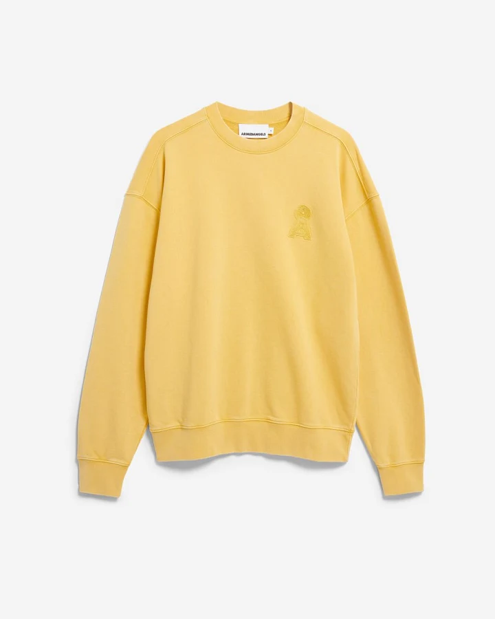 Iconic A Gmt Dye Sweatshirt Sunflower Washed M