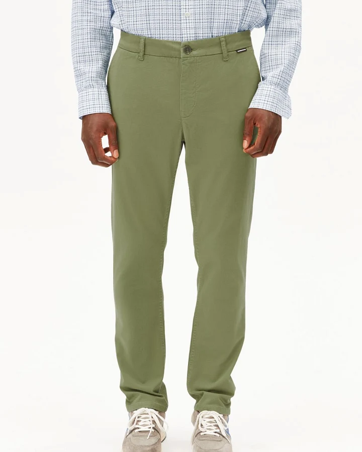 Aaster Chinohose Fatigue Green 34/34