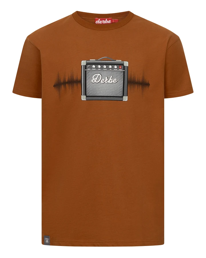 T-Shirt Verstärker Caramel Café M