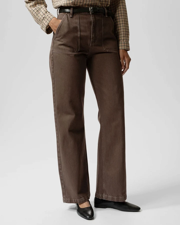 Asta Workwear Pants Brown 28/32