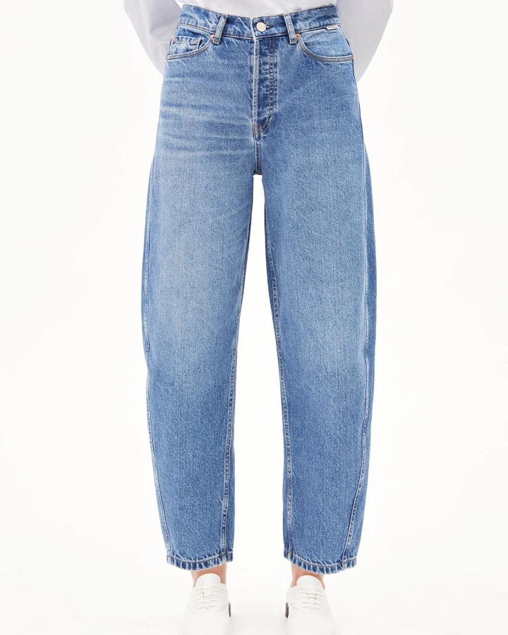 Baarly High Waist Barrel Jean Crunchy 32/32