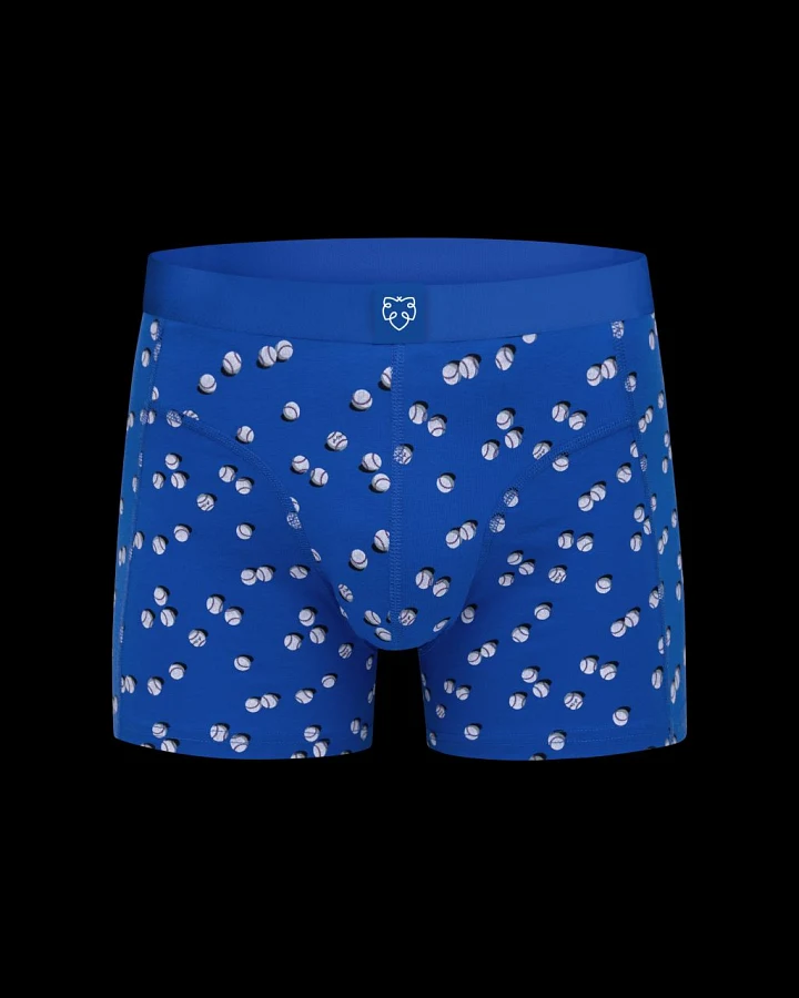 Baseballs - Boxerbriefs Blue M