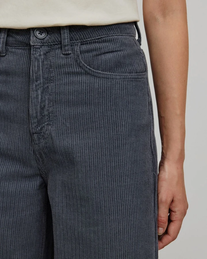 Women Pants Erica Corduroy Denim Blue XS