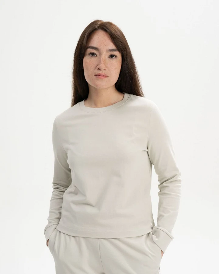 Damen Langarmshirt schwer Aastha Birke M