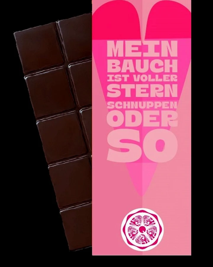 SweetGreets Bio-Schokolade Sternschnuppen
