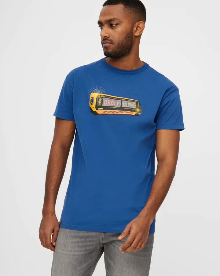 T-Shirt Drölf Navy Peony S