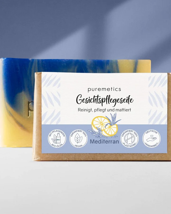 Gesichtspflegeseife Mediterran 75g