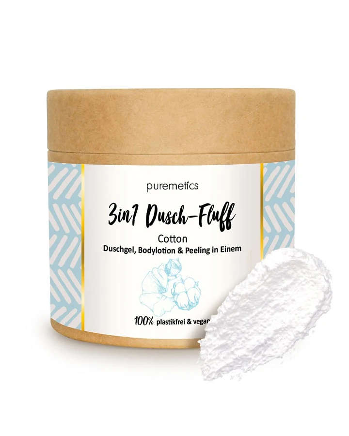 3in1 Dusch-Fluff Cotton 250g