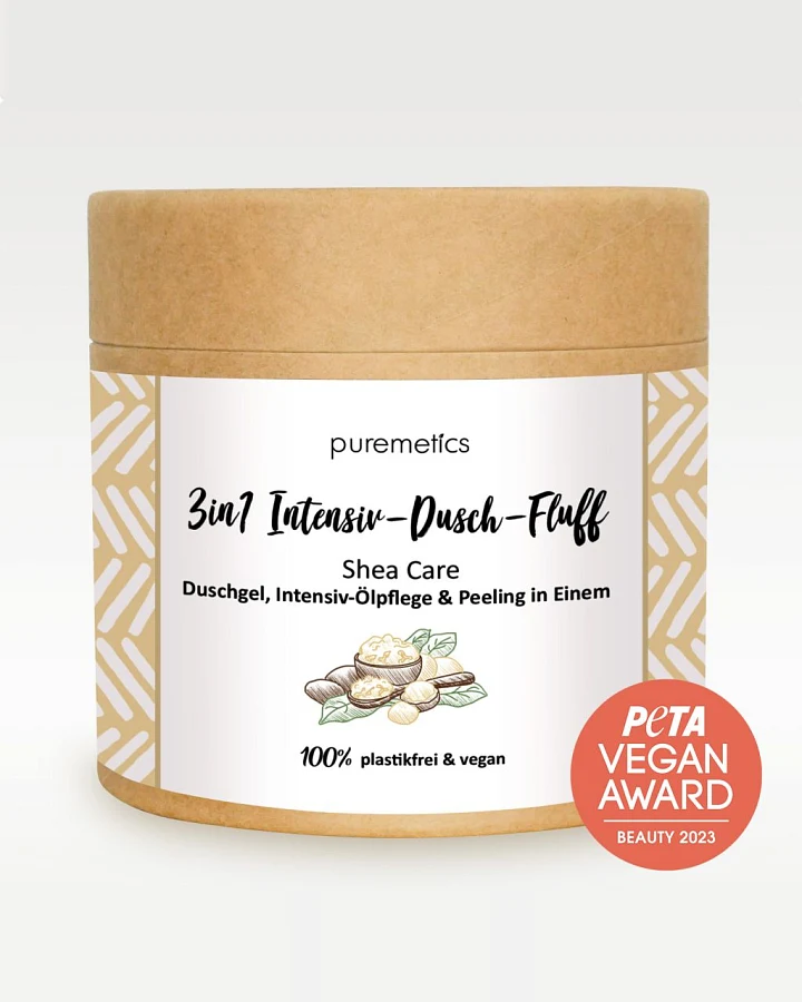 3in1 Intensiv-Dusch-Fluff Shea Care 300g