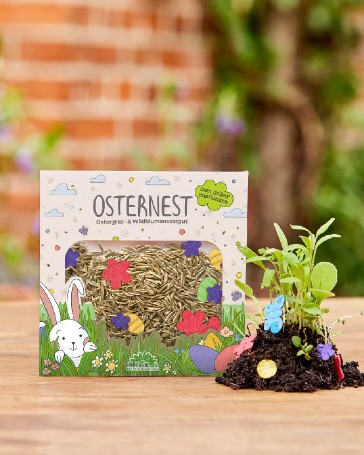 Osternest - Ostergraskonfetti