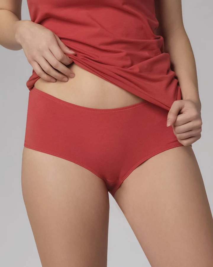Fairtrade Panty 2764 Cranberry 42