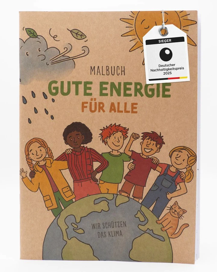Klimaschutz-Malbuch Für Kinder