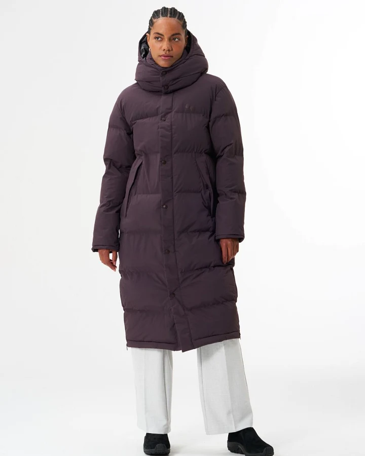 Puffy Parka Women Midnight Plum XL