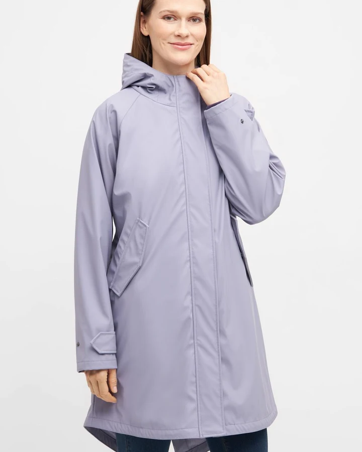 Friese Traveby Damen Regenjacke Plain Lavender Gray 34