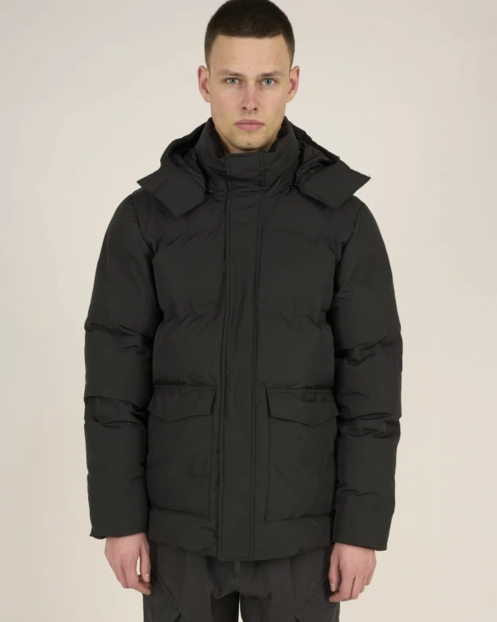 Puffer Jacket - Grs/Vegan Black Jet XXL