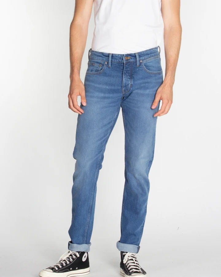 Jim Tapered Pale Blue 34/36