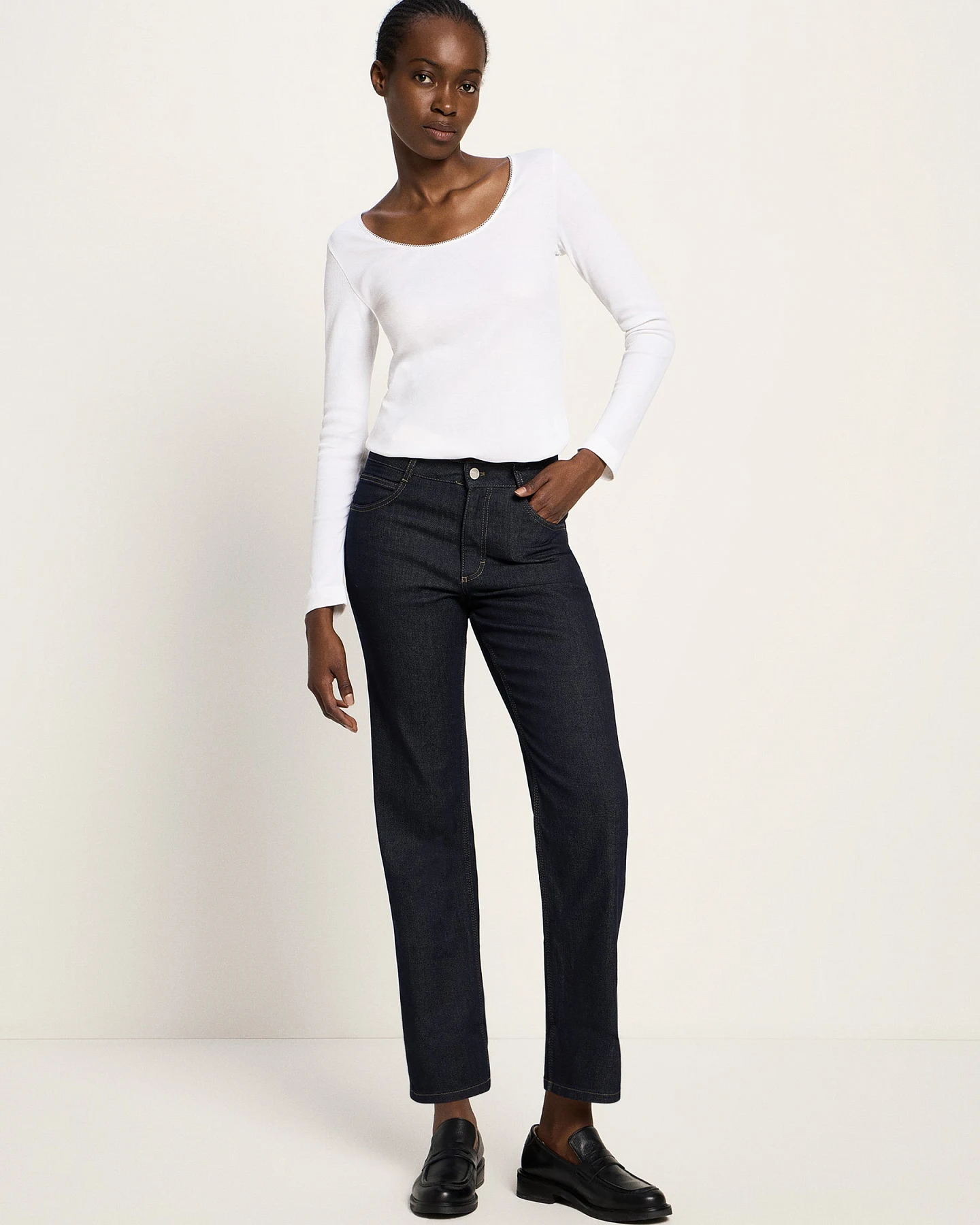 Jeans mit Aufschlag (GOTS) – Ansicht 2