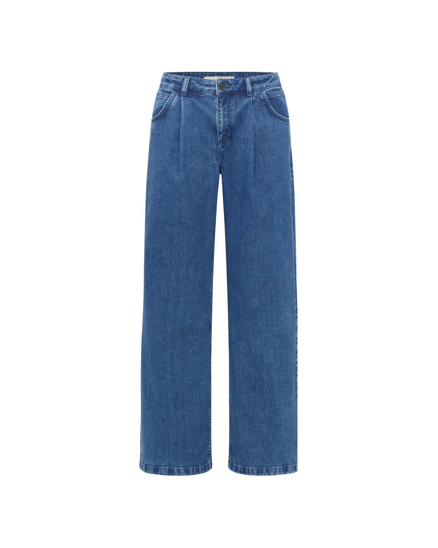 Marlenejeans mit Bundfalte (GOTS) – Ansicht 5