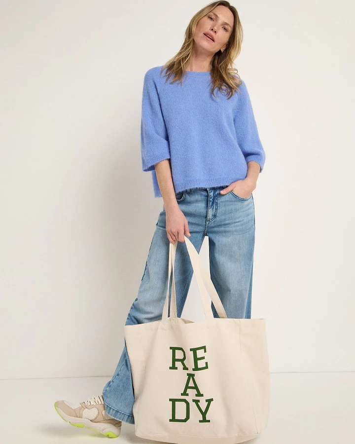 Statementtasche "READY" (GOTS)