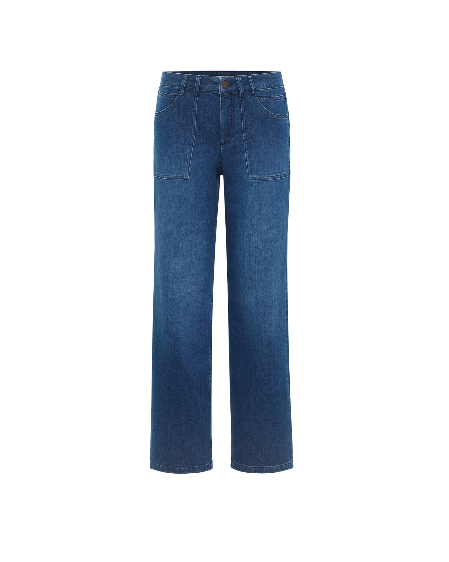 Relaxed Jeans mit aufgesetzten Taschen (GOTS) – Ansicht 6
