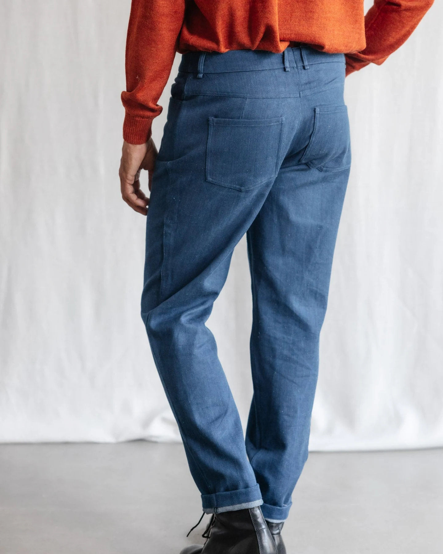 Jyoti - Fair Works Herren vegan Jeans Prakrit Denim – Ansicht 2