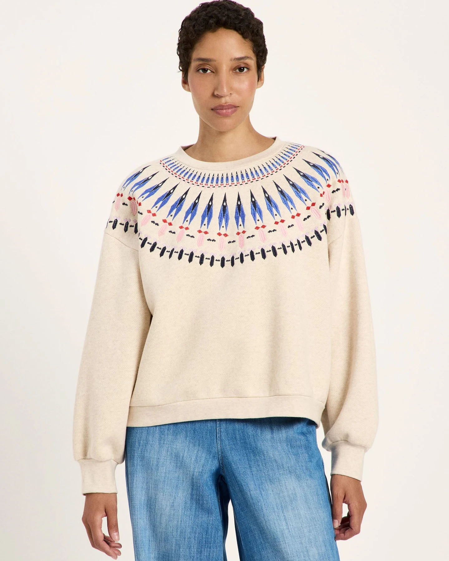 Statementsweatshirt (GOTS) – Ansicht 2