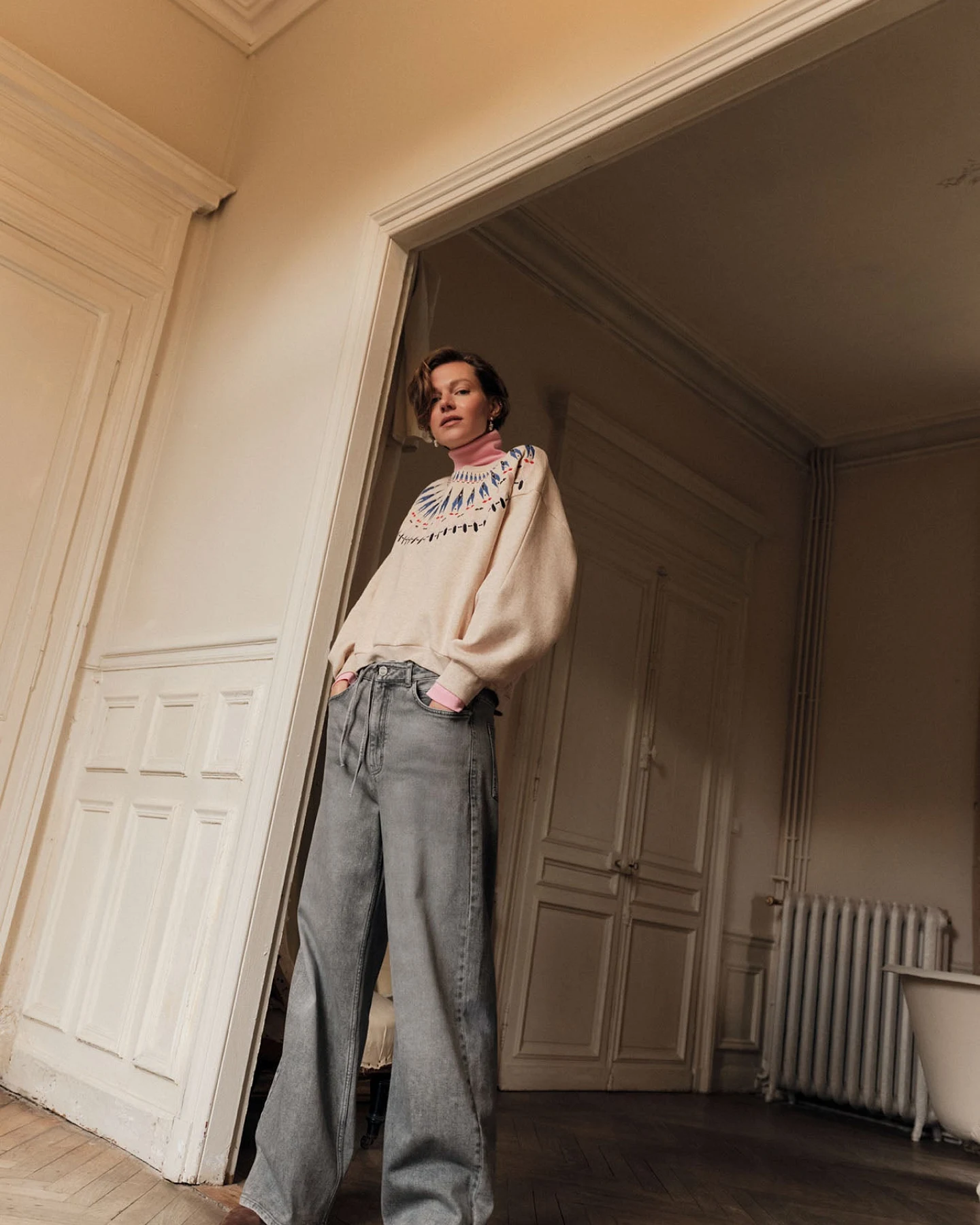Statementsweatshirt (GOTS) – Ansicht 6