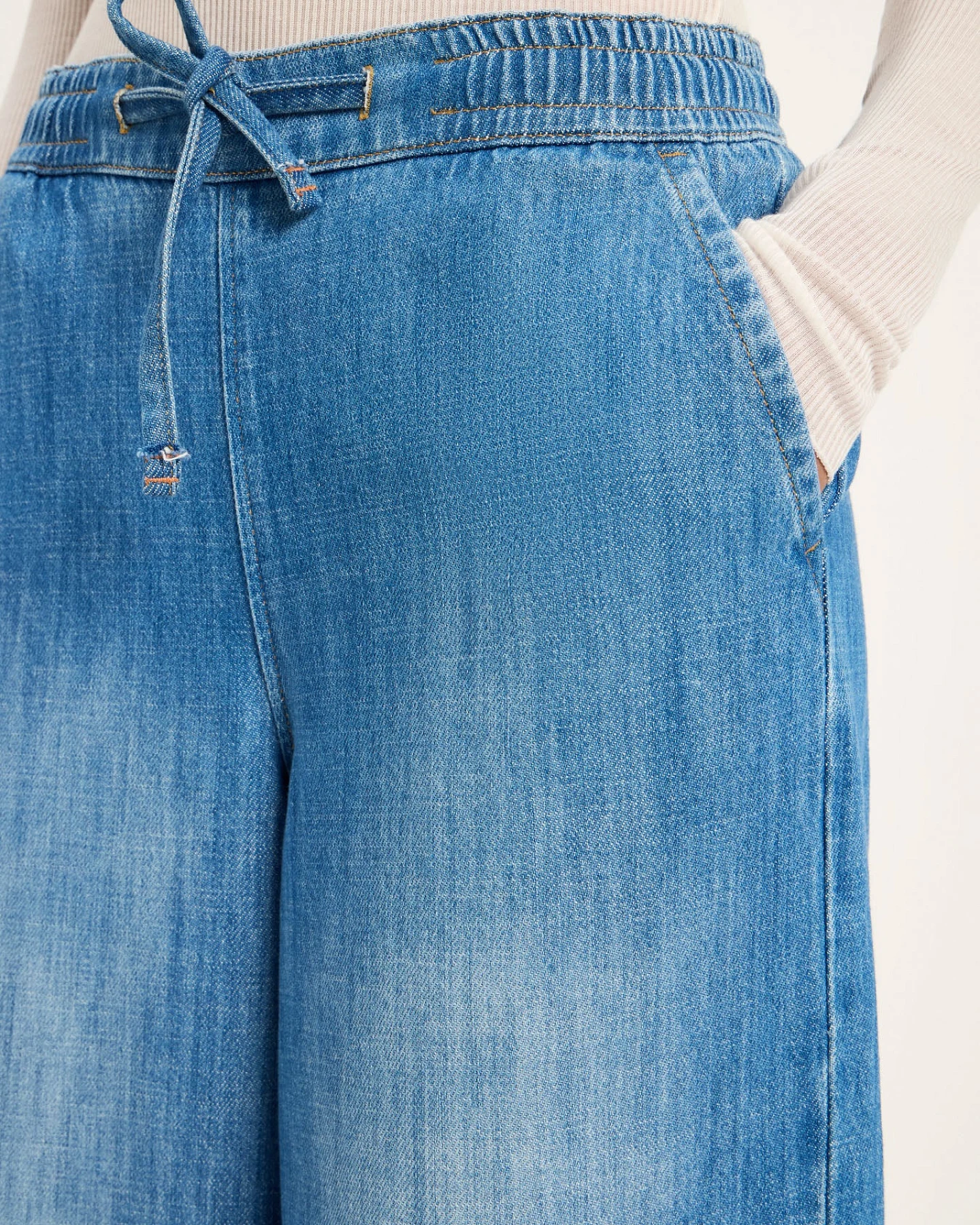 Vorbestellung - Wide Jeans "SHORE" (GOTS) – Ansicht 5