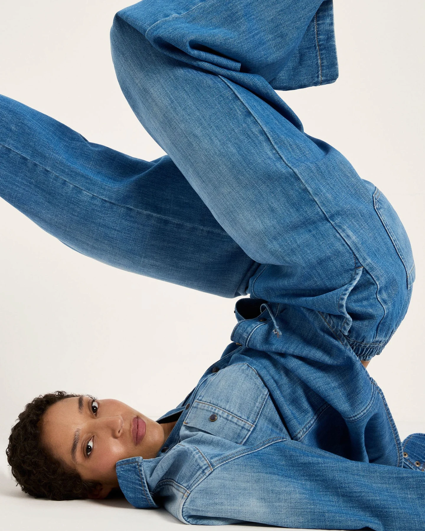 Vorbestellung - Wide Jeans "SHORE" (GOTS) – Ansicht 7