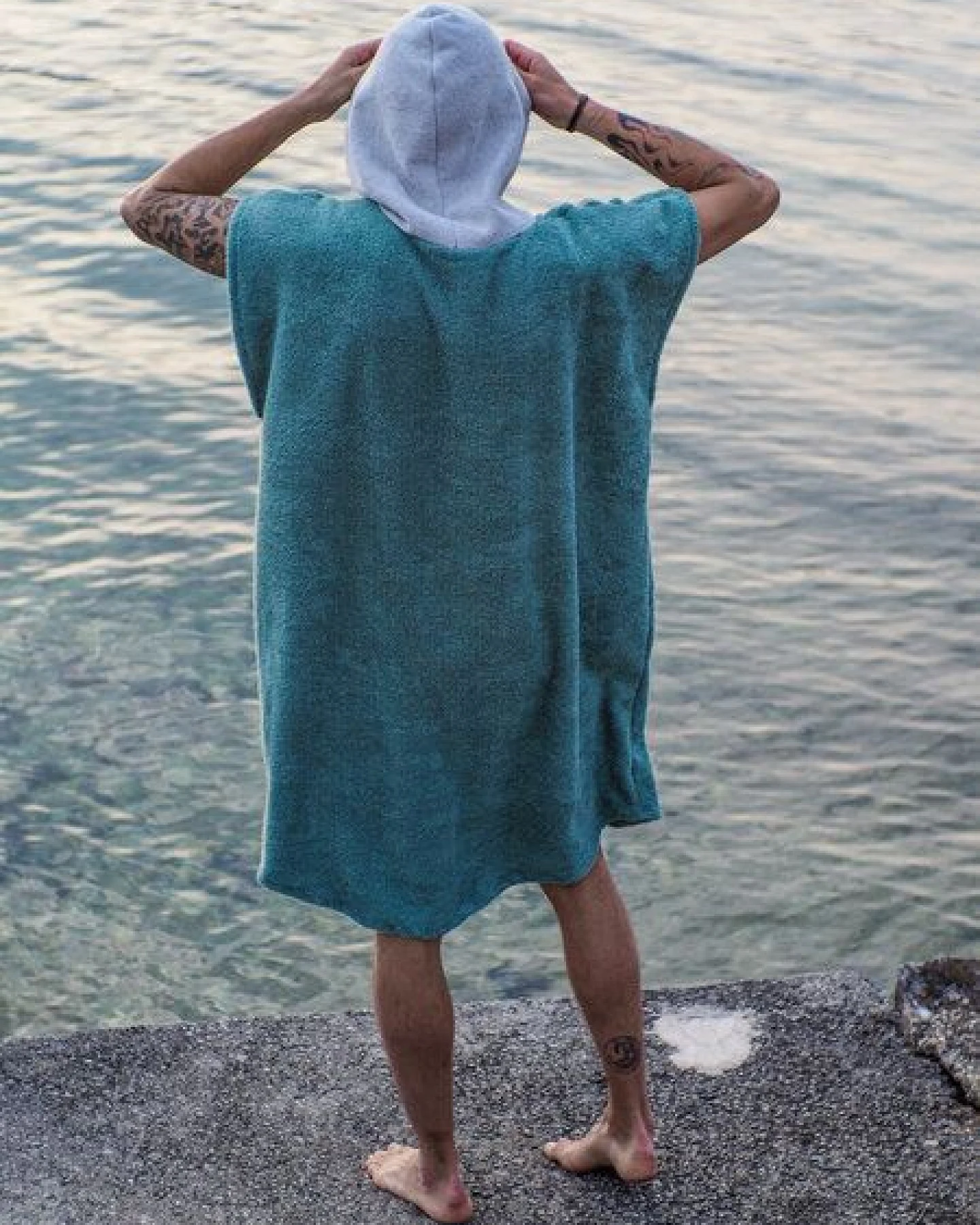 Zeachild Surfponcho Aztek Bio-Frotte – Ansicht 2