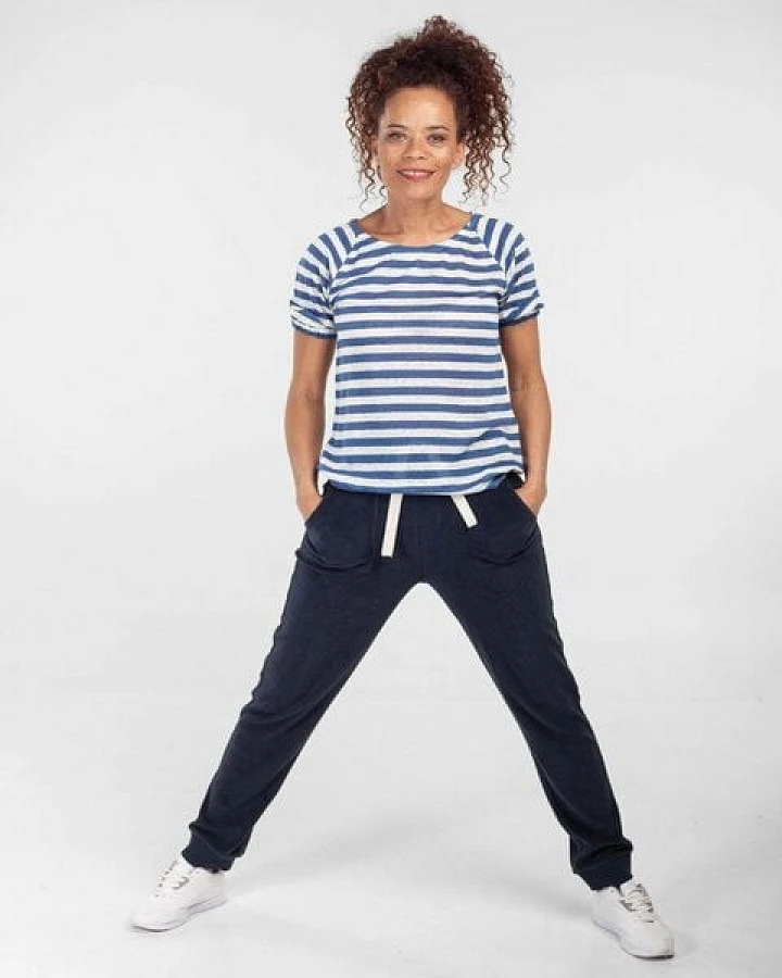 Alma & Lovis Frottier Jog-Pants aus Bio-Baumwolle