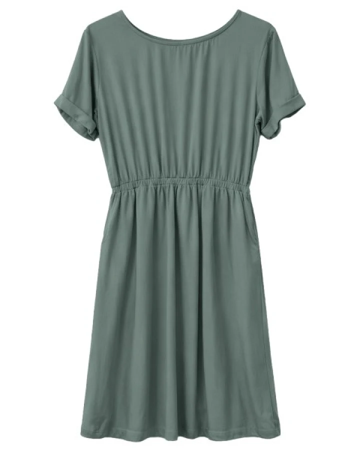 Mazine - Women's Viscose Midi Dress - Kleid Gr L oliv