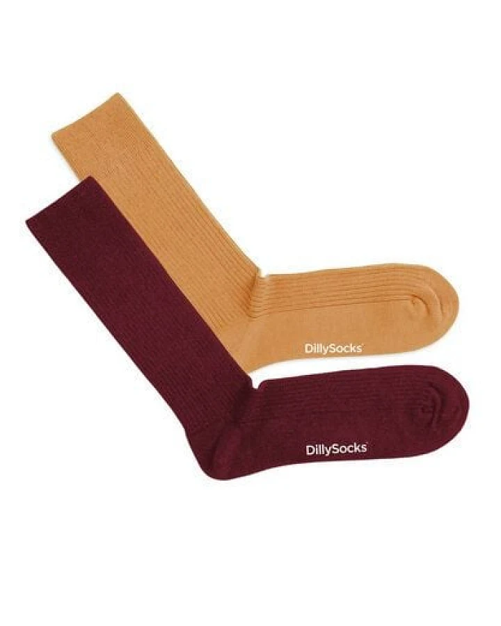 Wine Red - Golden Yellow