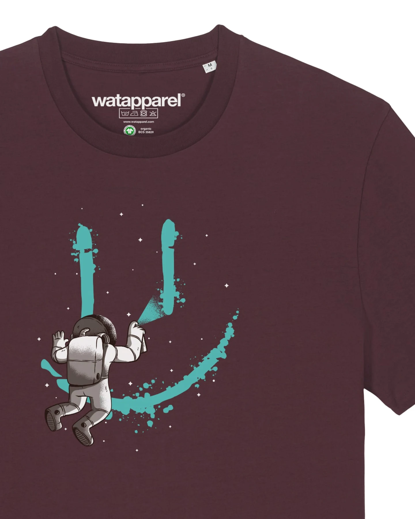 Watapparel Shirt Graffiti Astronaut – Ansicht 3