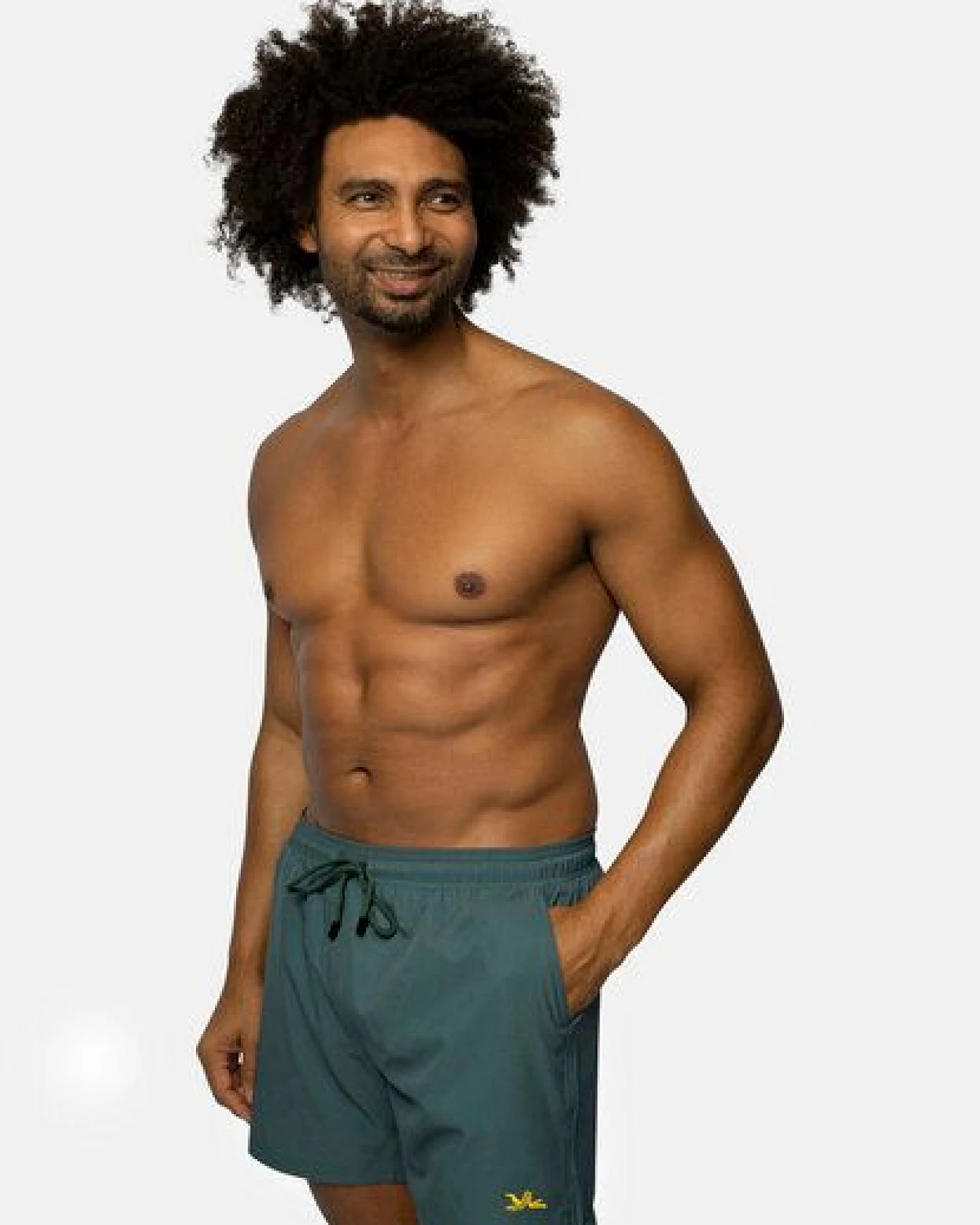 Narwal Badehose mit Stick-Motiv – Ansicht 3