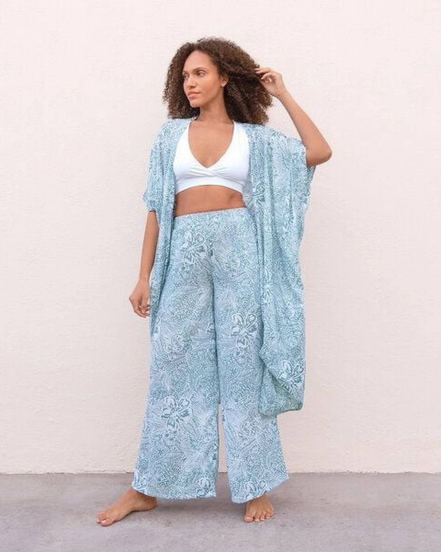 Jaya MELODY - Damen - leichte Sommerhose für Yoga und Freizeit – Ansicht 3