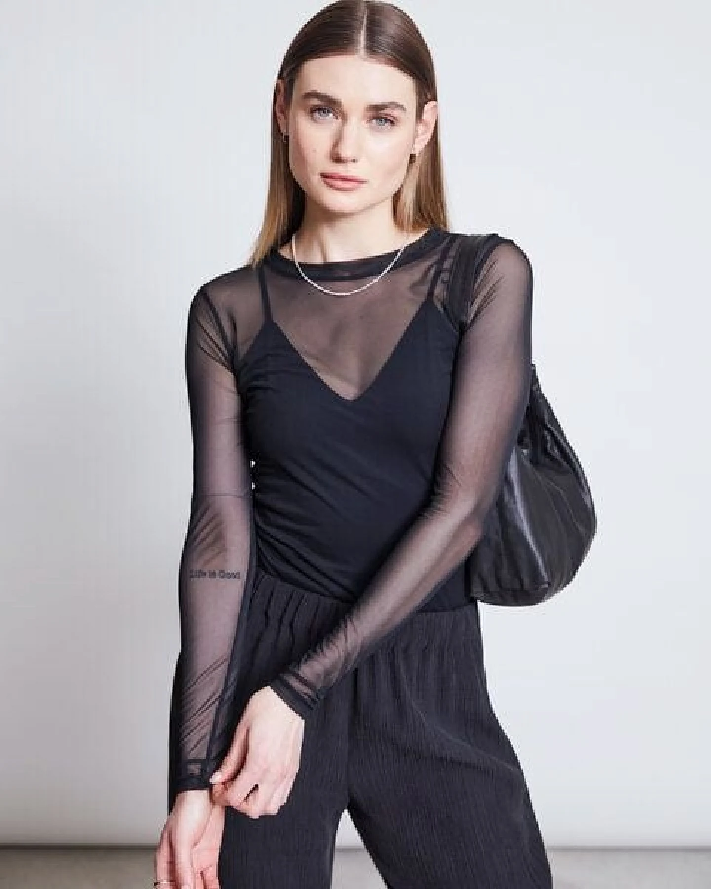 JAN N JUNE Mesh Longsleeve DORA – Ansicht 2