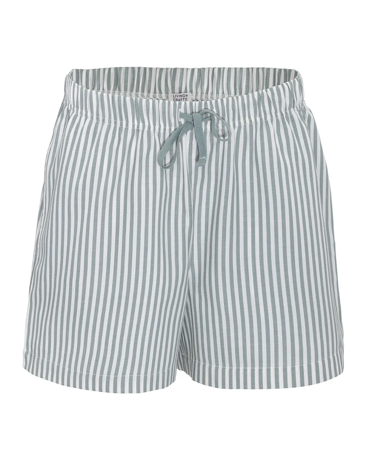 Damen Pyjama-Shorts Gestreift
