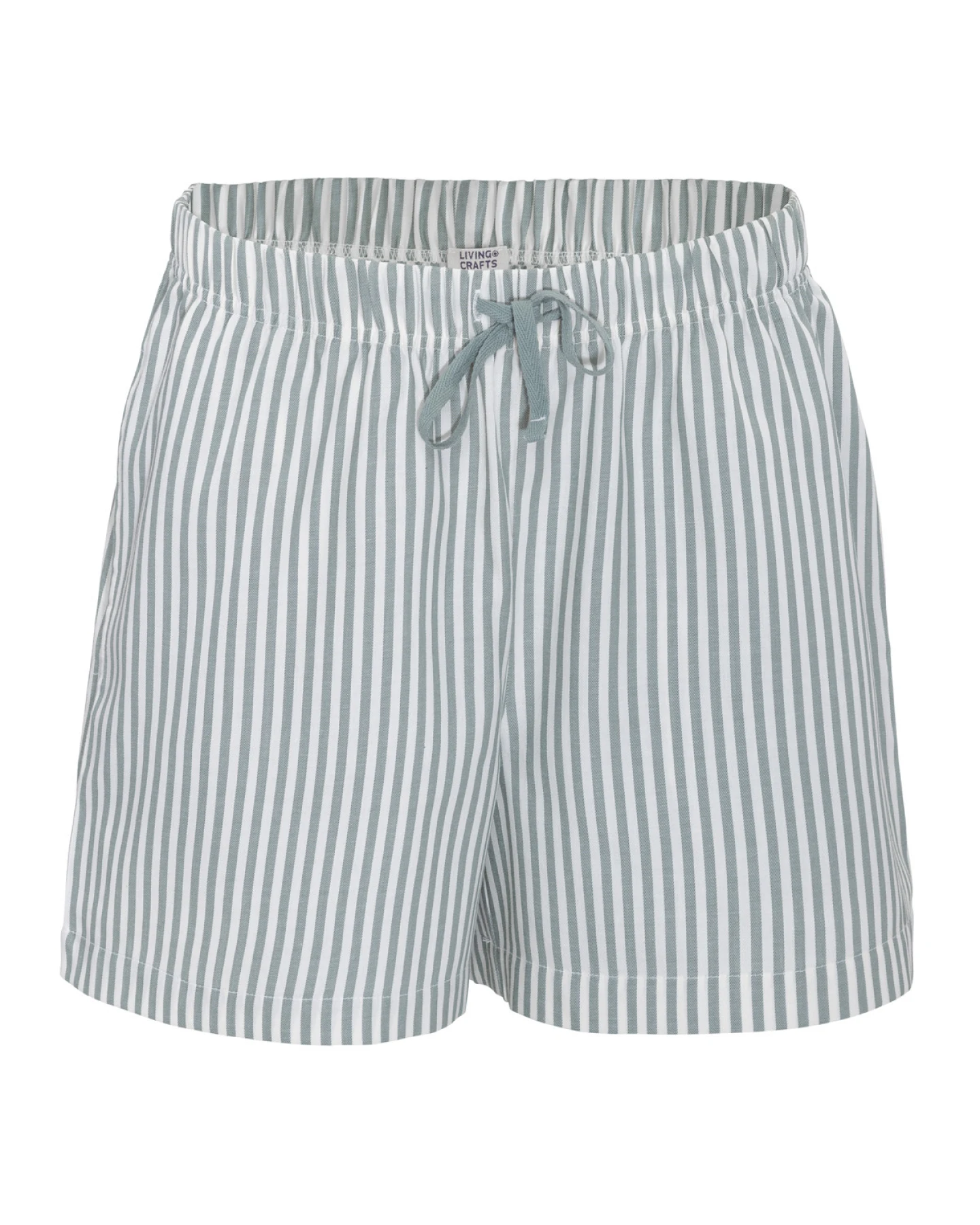 Damen Pyjama-Shorts Gestreift – Ansicht 2