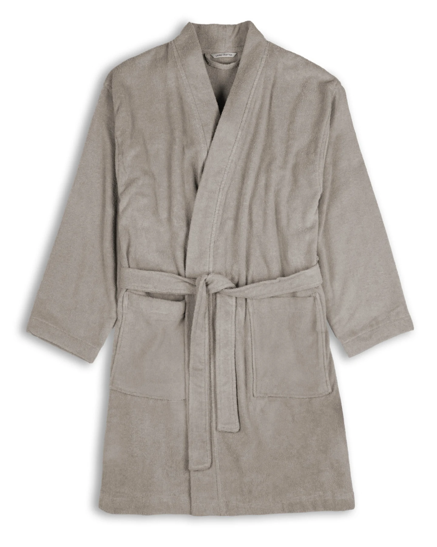 Home Bademantel Beige – Ansicht 2