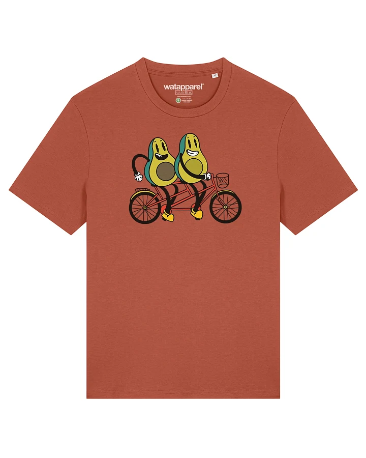 Watapparel T-Shirt Avocado Fahrrad