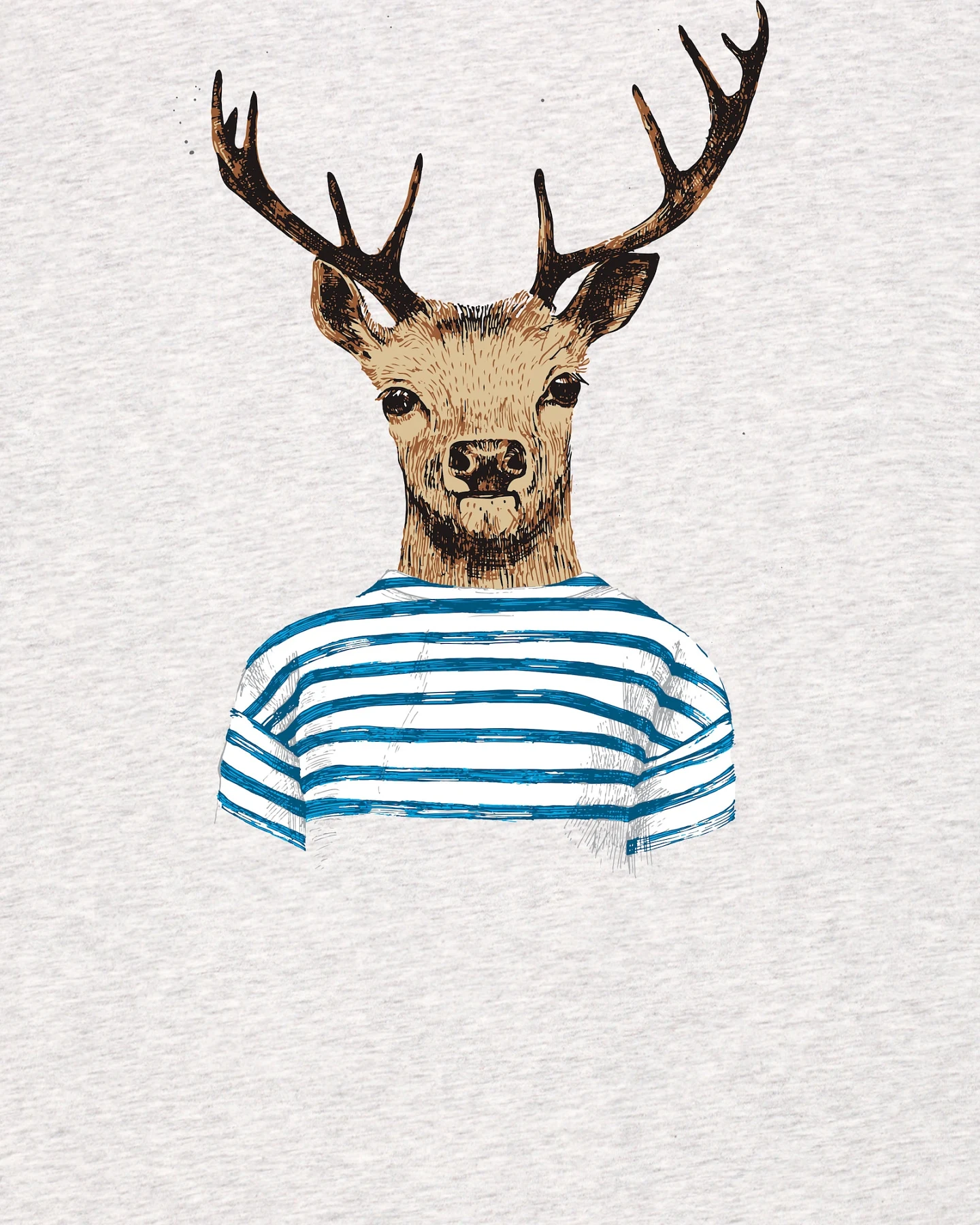 Watapparel Shirt Hirsch – Ansicht 3