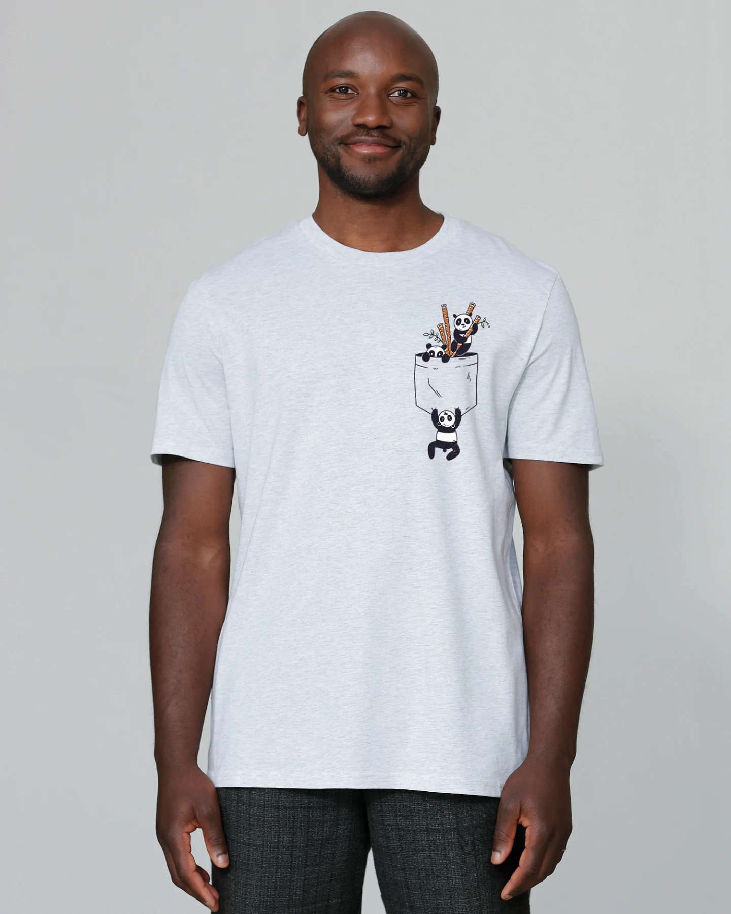 Watapparel T-Shirt Pocket Pandas – Ansicht 2