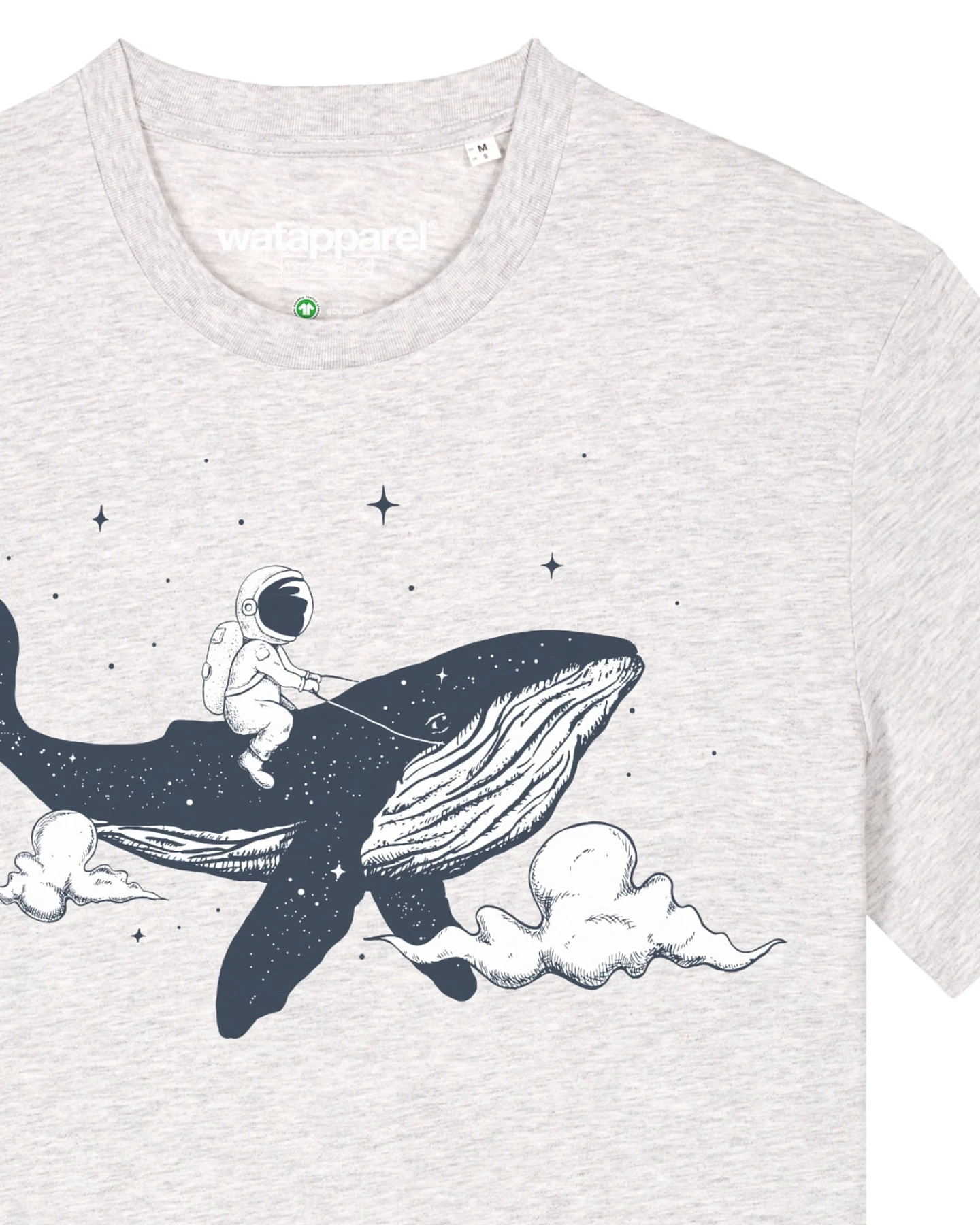 Watapparel T-Shirt Spacewhale – Ansicht 3